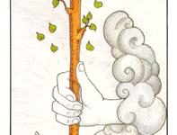 韦特塔罗牌权杖一/权杖ACE/权杖王牌逆位解牌【分门别类】_上官樰