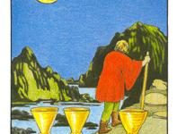 韦特塔罗牌圣杯八逆位解牌【分门别类】_上官樰