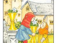 韦特塔罗牌圣杯六逆位解牌【分门别类】_上官樰