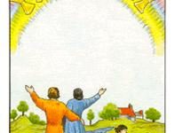 韦特塔罗牌圣杯十逆位解牌【分门别类】_上官樰