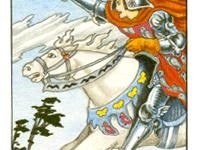 韦特塔罗牌宝剑骑士正位牌意书_上官樰