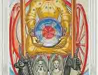 塔罗牌战车（正位/逆位）牌义讲解_上官樰