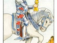 韦特塔罗牌圣杯骑士(正位/逆位)牌面解析_上官樰