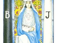 韦特塔罗牌女祭司（正位/逆位）牌面解析_上官樰